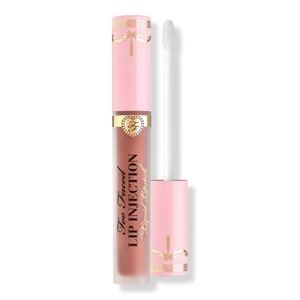 NWT Too Faced Give ‘Em Lip Lip Injection Power Plumping Cream Liquid Lipstick